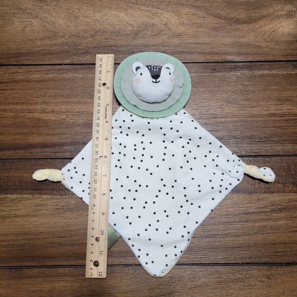 Taf Toys Infant Security Blanket w/ Teething Ring 7.5" X 7.5" - Picture 6 of 6